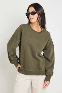 Reunion Label: Daylight Khaki Re:Union Sweatshirt