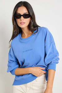 Reunion Label: Daylight Mid Blue Sweatshirt