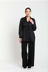 Obi: Broadway tie shirt black