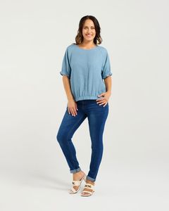 Zafina: Ella Top Blue