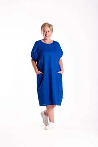 Sofia Dress Cobalt