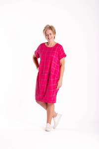 Jellicoe: Skylar Dress Pink Check