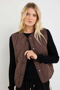 Stories Be Told: Touchstone Chocolater Quilted Vest