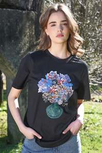 Masterpetal T-Shirt Black