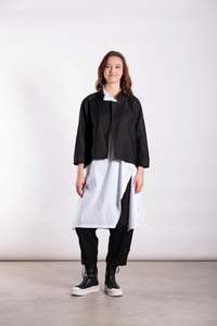 Blazers And Jackets: Heritage Jacket Black