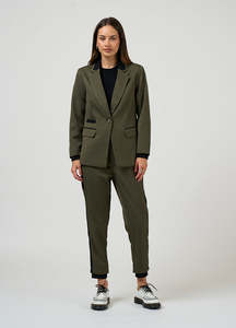 Madly Sweetly: Tactical Blazer Khaki