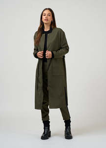 Madly Sweetly: Tactical Coat Khaki