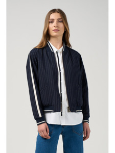 Madly Sweetly: Trax Jacket Navy/Vanilla