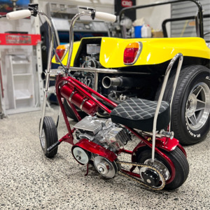 Our Minibike Range: Built to order: Hustler Badboy Chopper