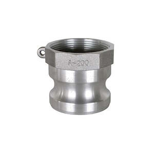 Aluminium Camlock Male Cam / Female Thread (A)