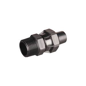 Water Supply Hansen Alkathene Fittings Hansen Easy Fit Fittings: Hansen Male Straight