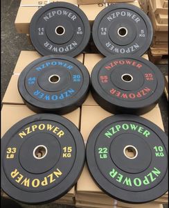 NZ POWER BUMPER PLATE 150KG SET