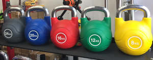 NZ POWER URETHANE COMPETITION KETTLEBELLS 8KG