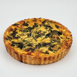 Products: Spinach and Feta Quiche