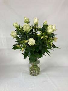 Flowers: Dozen White Roses