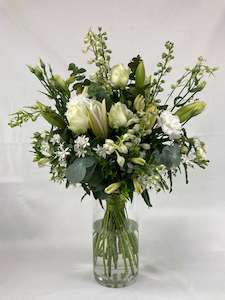 Birthday Flowers: Designer's Choice - Green and Neutrals