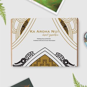 Products: Ka Aroha Nui (Condolences) - Aroha Avenue New Zealand's Most Meaningful Gift Boxes