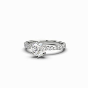 Ready to ship: 1.39 CTW Lab Grown Solitaire Ring – Size O