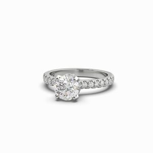 1.53 CTW Lab Grown Solitaire Ring – Size O