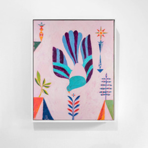 Kererū in Flight Original Artwork