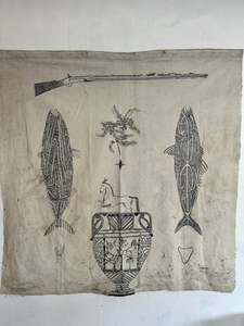 Kara Canvas Flags: Pū Rakau