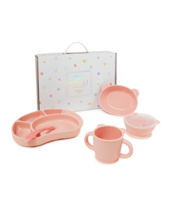 [SILIPOT] Premium Baby Silicone Dinnerware Gift Set