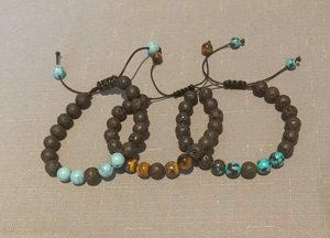 Products: Lava Stone Aromatherapy Diffuser Bracelet - Price Reduced Aroma DIY