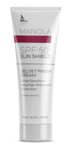 Retail: Manola Spf50+ Sun Shield Velvet Cream 100ml