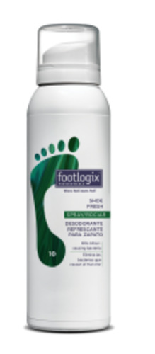Foot Care: Footlogix Shoe Deodorant Spray 125ml
