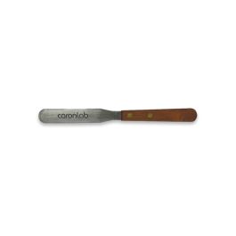 Waxing Accessories: Caron Metal Waxing Spatula Wooden Handle