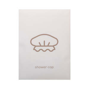 Compostable PLA Shower Cap & Tie