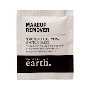 Guest Amenities: Natural Earth Make-Up Remover