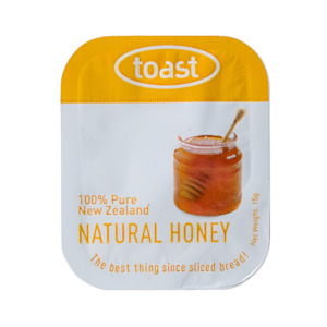 Food Beverage: Toast Spread Natural Honey
