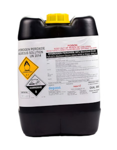 Bleaches: Hydrogen Peroxide 60% Tech