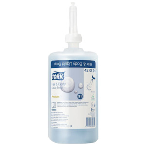 Hair Body Washs: Tork Hair & Body Soap Refill