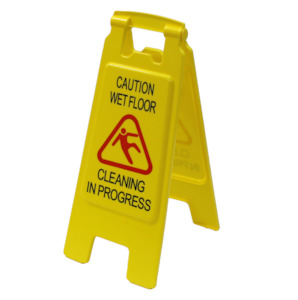 Floor Signs: Floor Signs - Yellow