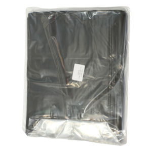 240l Rubbish Bags: FPP 240L Black Rubbish Bag