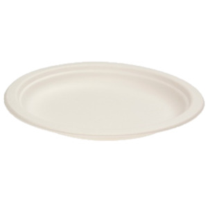 Disposable Plates: Sugar Cane Dinner 230mm