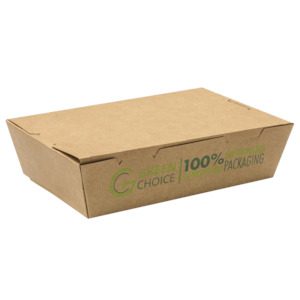 Food Containers: Green Choice Takeaway Box - Medium