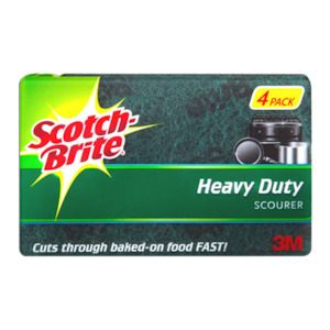 Scotchbrite Scourer - 4Pk