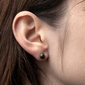 Circle Stud Earrings