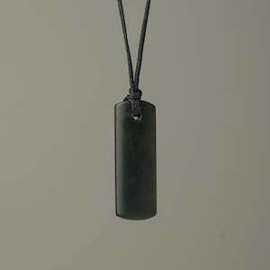 Natural Greenstone Pendant: Drop Greenstone Small Pendant