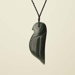 Black Friday 30 Off: Manu Bird Large Pounamu Pendant