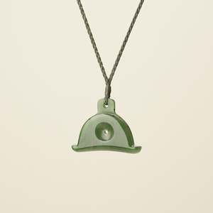 Whistles: Shepherds Whistle Greenstone, Khaki Binding