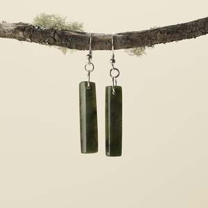 Drop Pounamu Extra Small Earrings 35mm