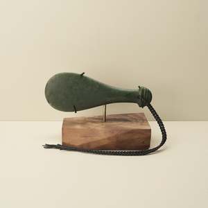 Mere Greenstone Medium Sculpture Kawakawa