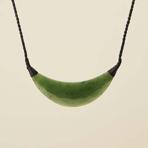 Black Friday 20 Off: Kōuma Breastplate Medium Greenstone Pendant