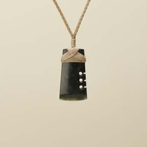 Toki Adze: Toki Hapopo Notched Pounamu Small