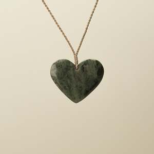 Manawa Kokopu Large Pounamu Pendant