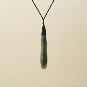 Roimata Large Pounamu Pendant
